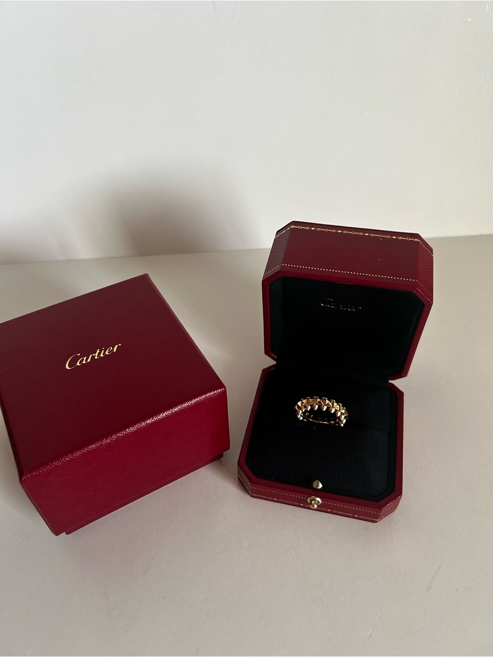 Cartier Clash Medium Ring with Red Presentation Box